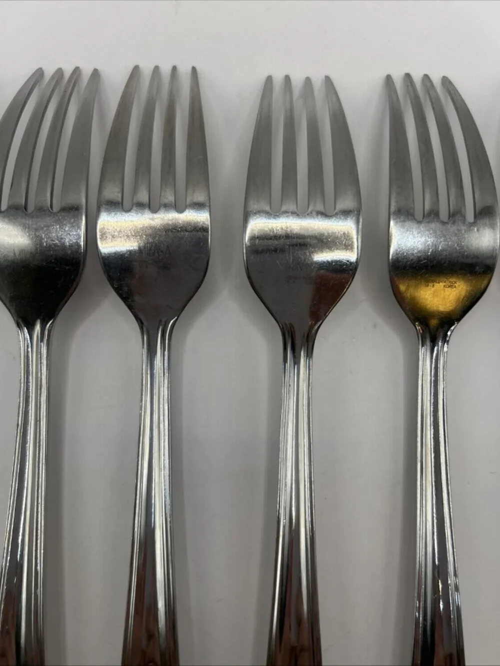 Mikasa CLASSICO SATIN Dinner Forks (Set of 8) Gerald Patrick 18/8 Korea 8 1/8